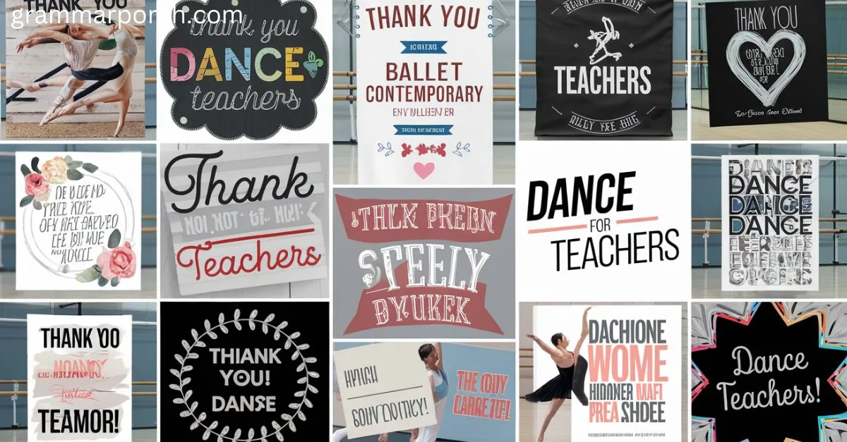 Creative Ways to Thank Your Dance Instructor