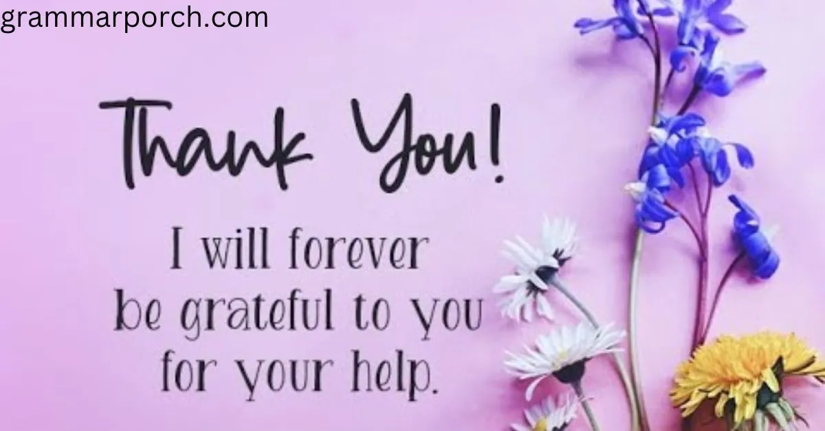 Personalizing Your Thank You Message