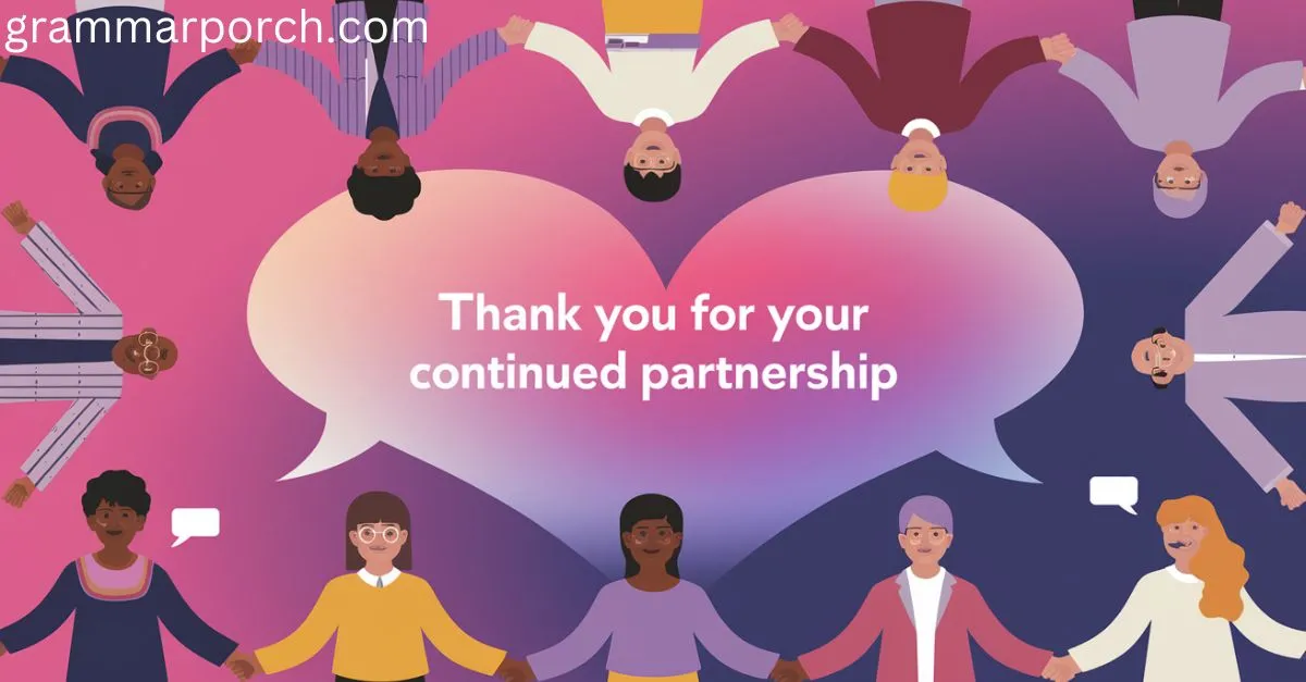 Thank You Messages For Continued Partnership